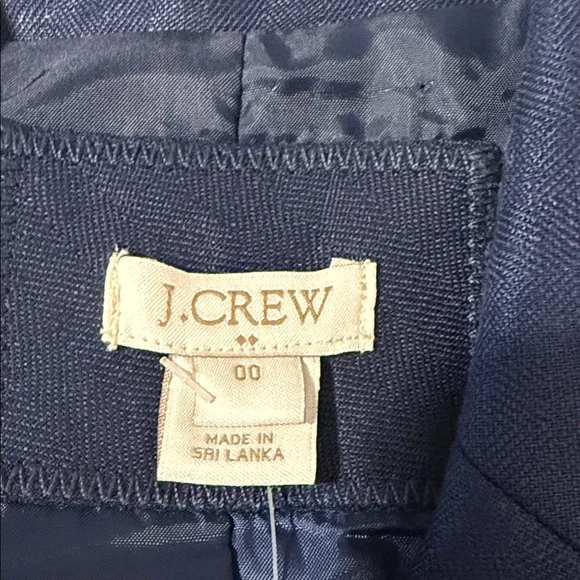 J. Crew Midnight Blue Jacket. - Picture 3 of 9